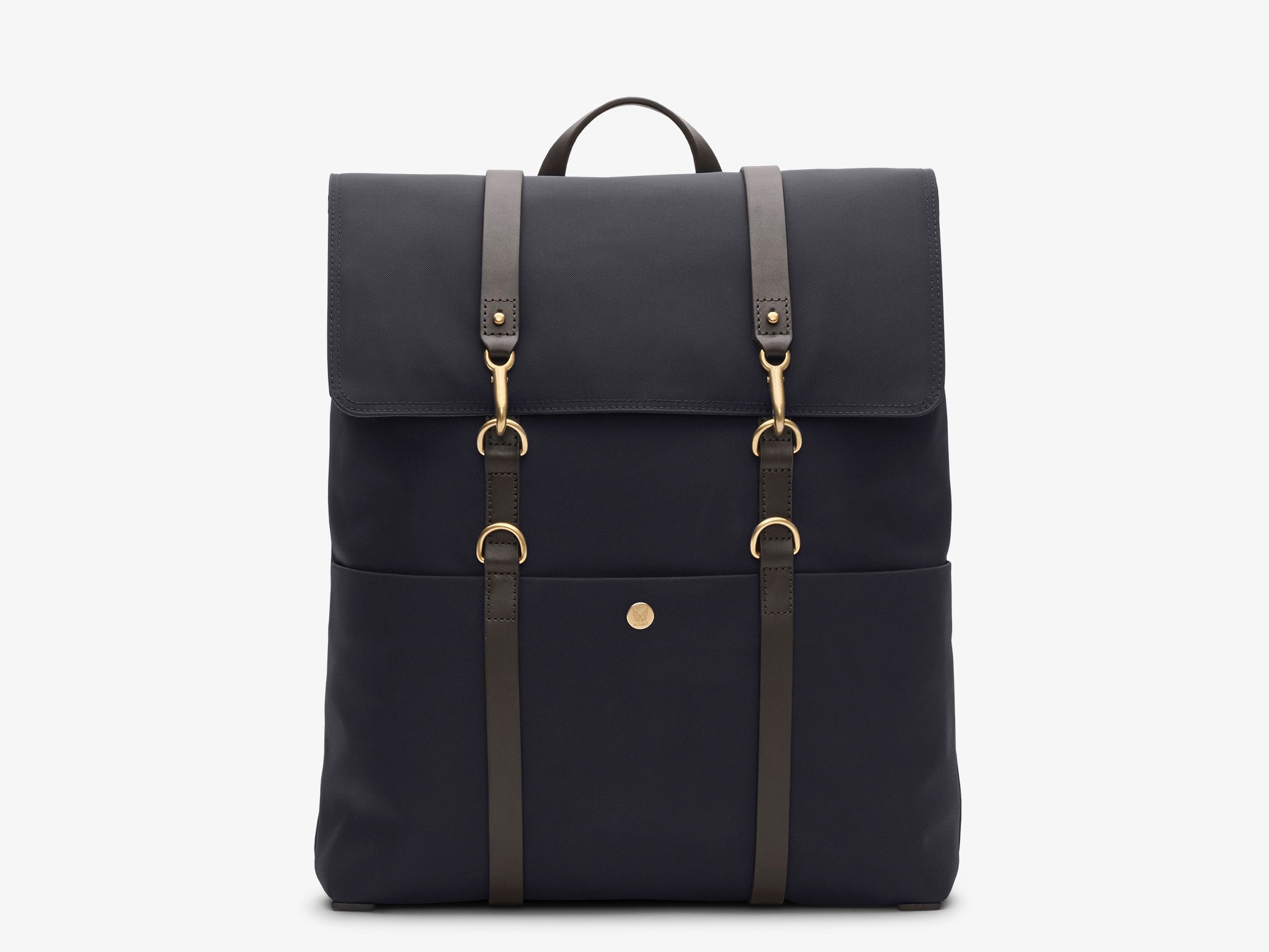 Mismo M / S Backpack Navy/Dark Brown One Size