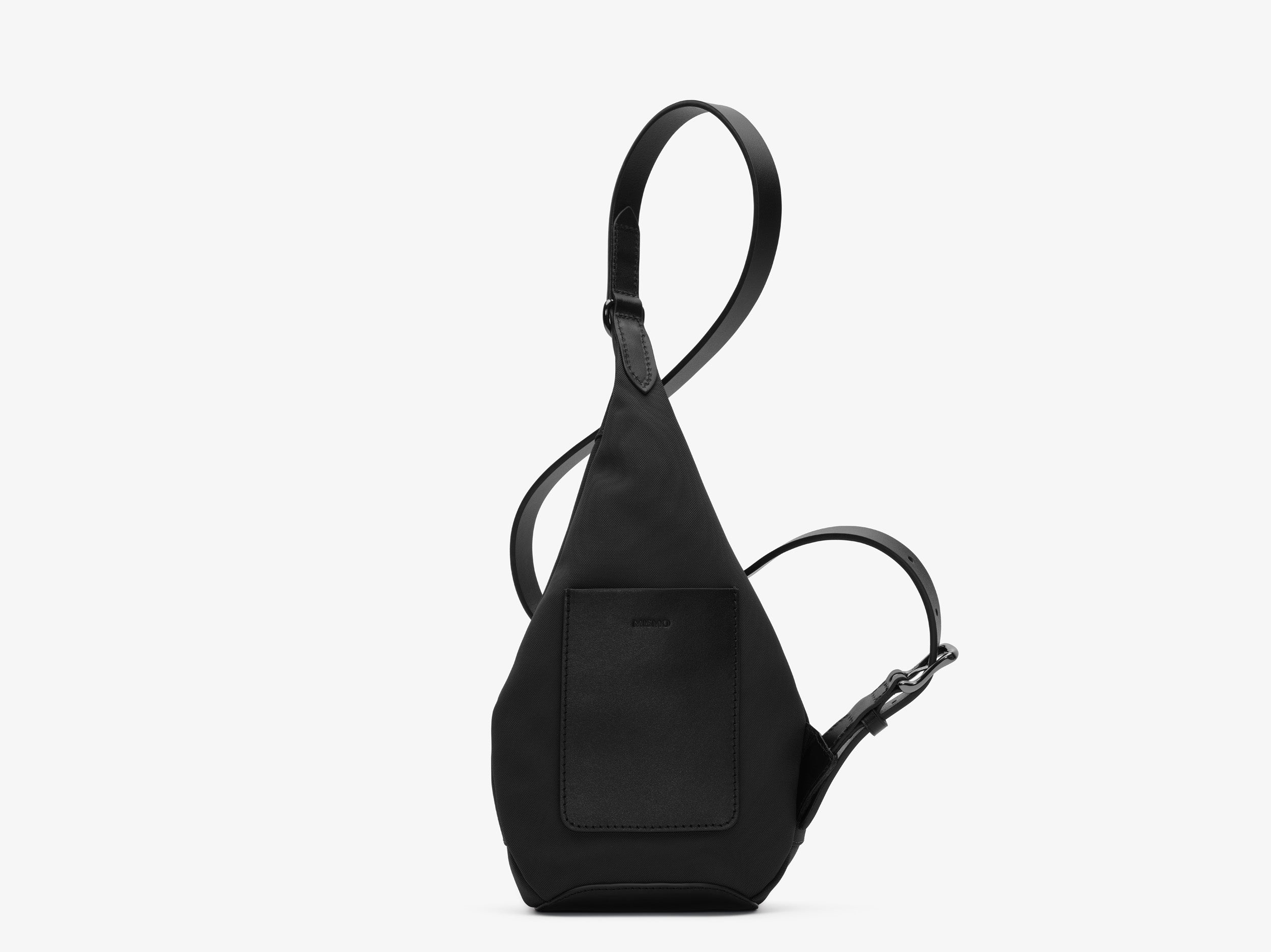 M&s Drop M/S Drop Bag, Eclipse Black/Black – Stealth Nylon Crossbody | Mismo