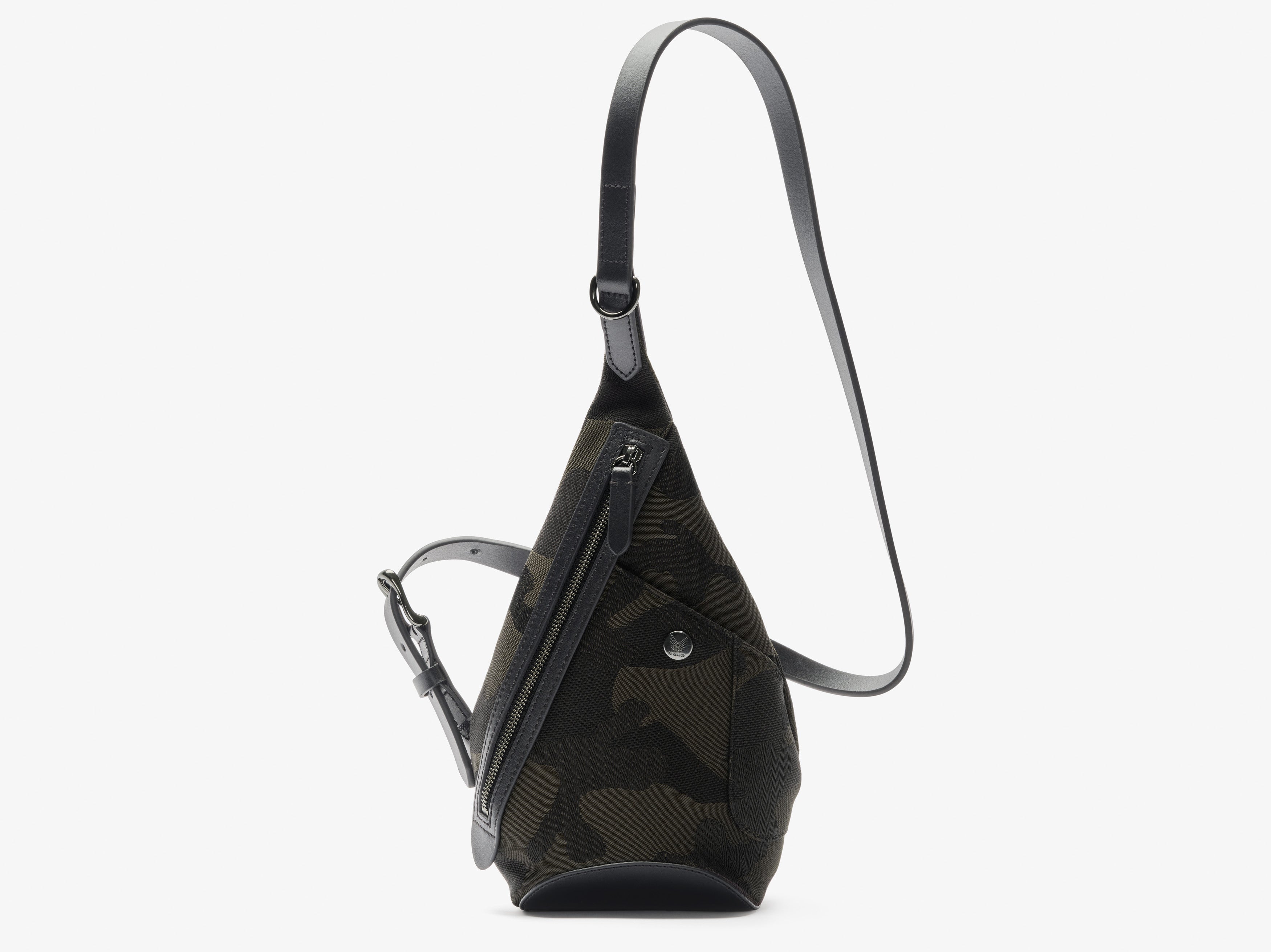 M&s Drop M/S Drop Bag, Into the Deep/Black – Camo Jacquard Crossbody | Mismo