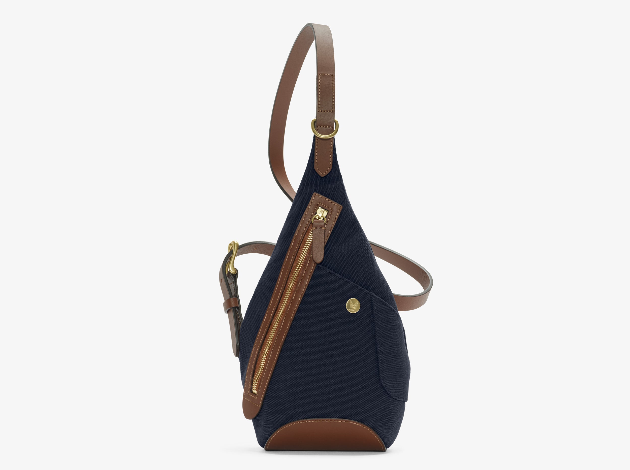 M&s Drop M/S Drop Bag | Deep Blue Canvas | Everyday Crossbody | Mismo