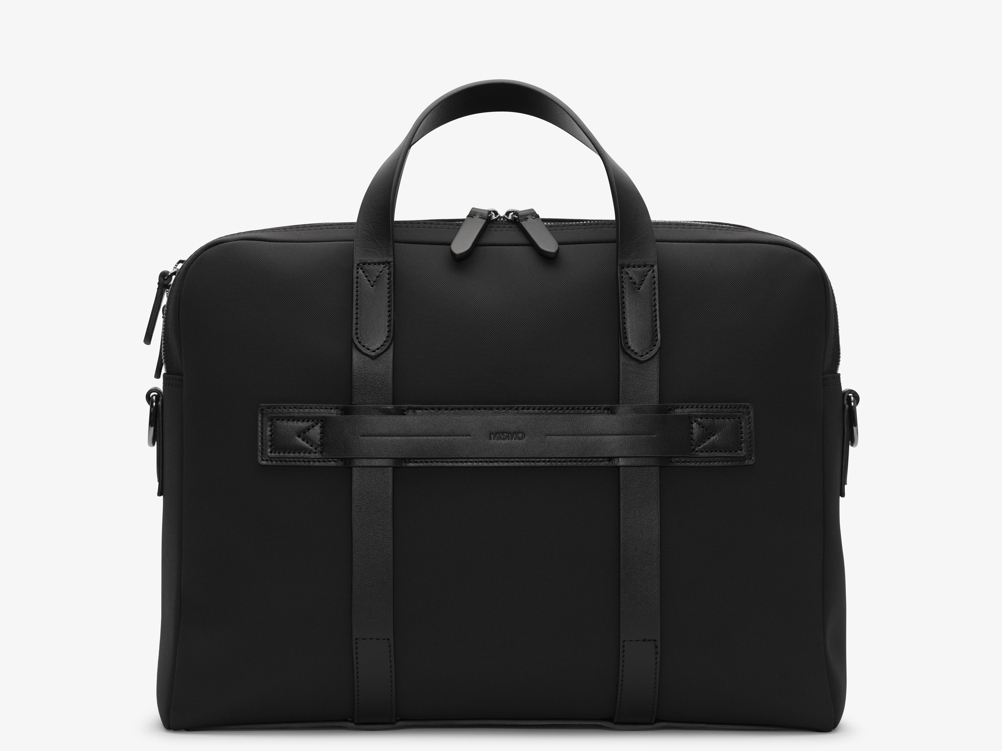 M/S Endeavour, Eclipse Black/Black – Recycled-Nylon Briefcase