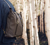 M/S Day Pack – Army/Dark Brown