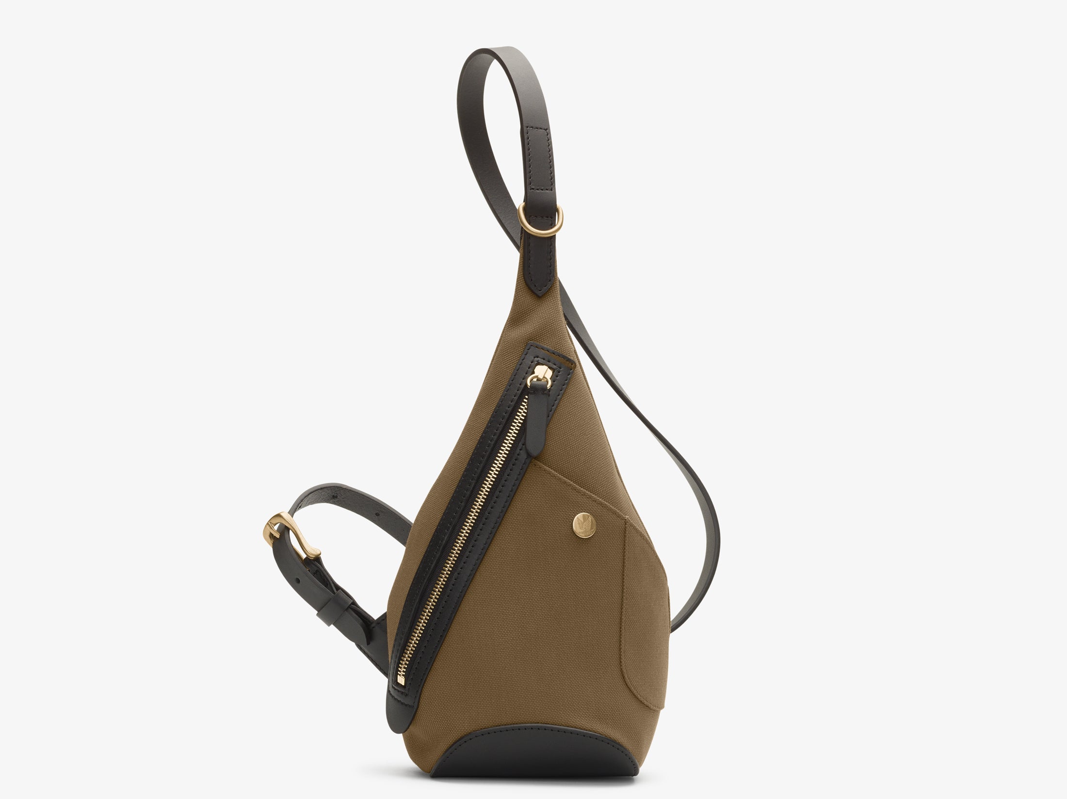 M&s Drop M/S Drop Bag, Khaki/Black – Canvas City Crossbody | Mismo