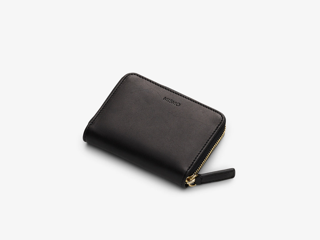 Sige slutningen krave Mini Wallet - Black – Mismo Copenhagen