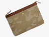 M/S Pouch Large - Shades of Dune/Cuoio