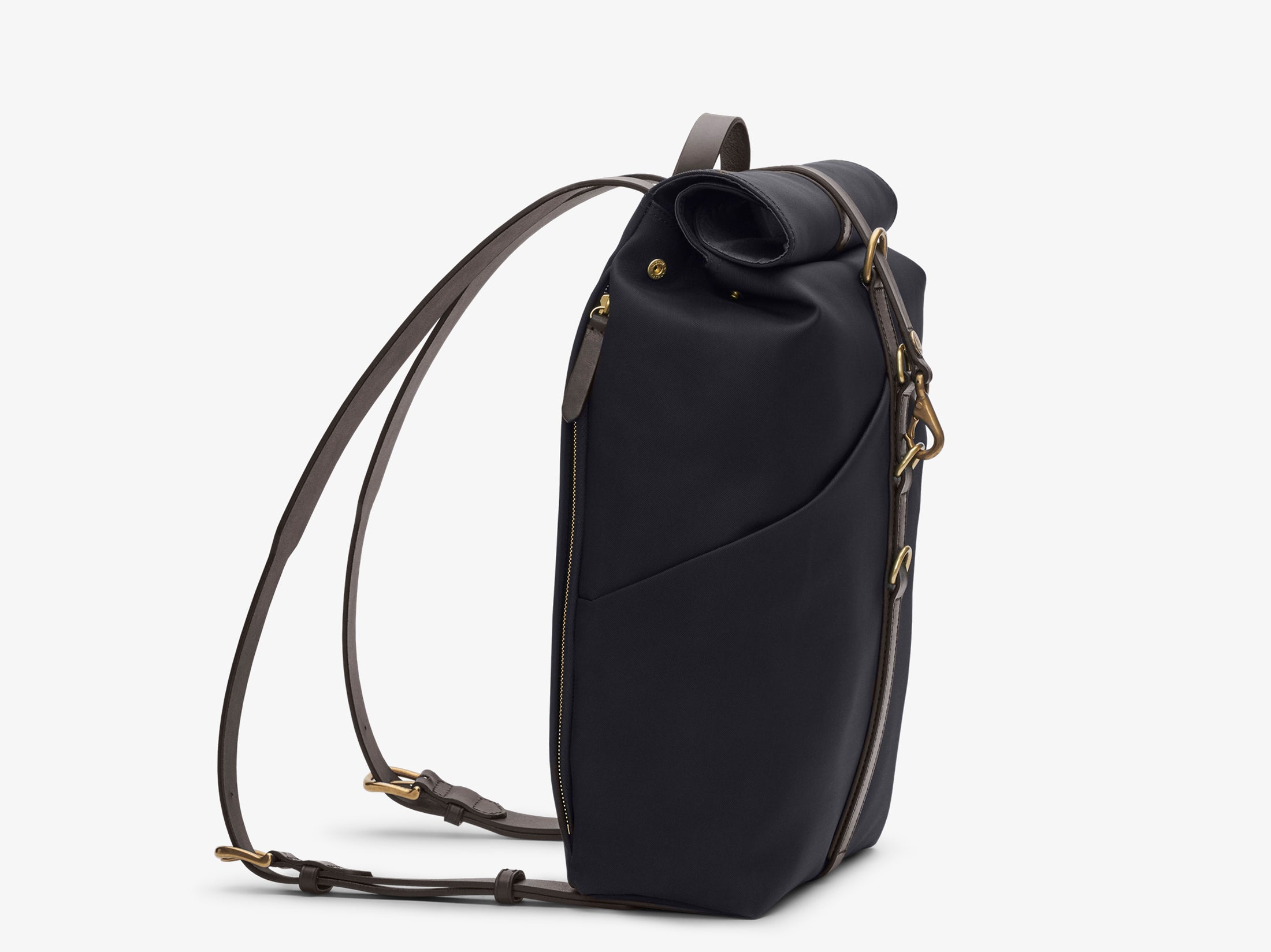 Minimalist Backpack | Danish Design | Waterproof Navy Nylon – Mismo ...