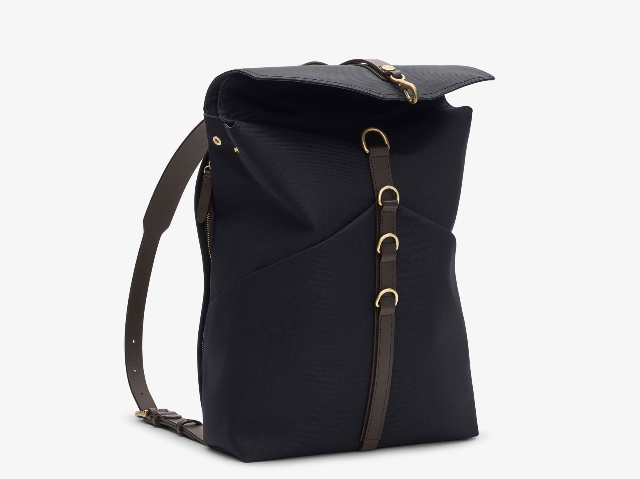 Minimalist Backpack | Danish Design | Waterproof Navy Nylon – Mismo ...
