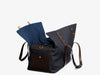 M/S Supply – Navy/Dark brown -  Travel bag - Mismo